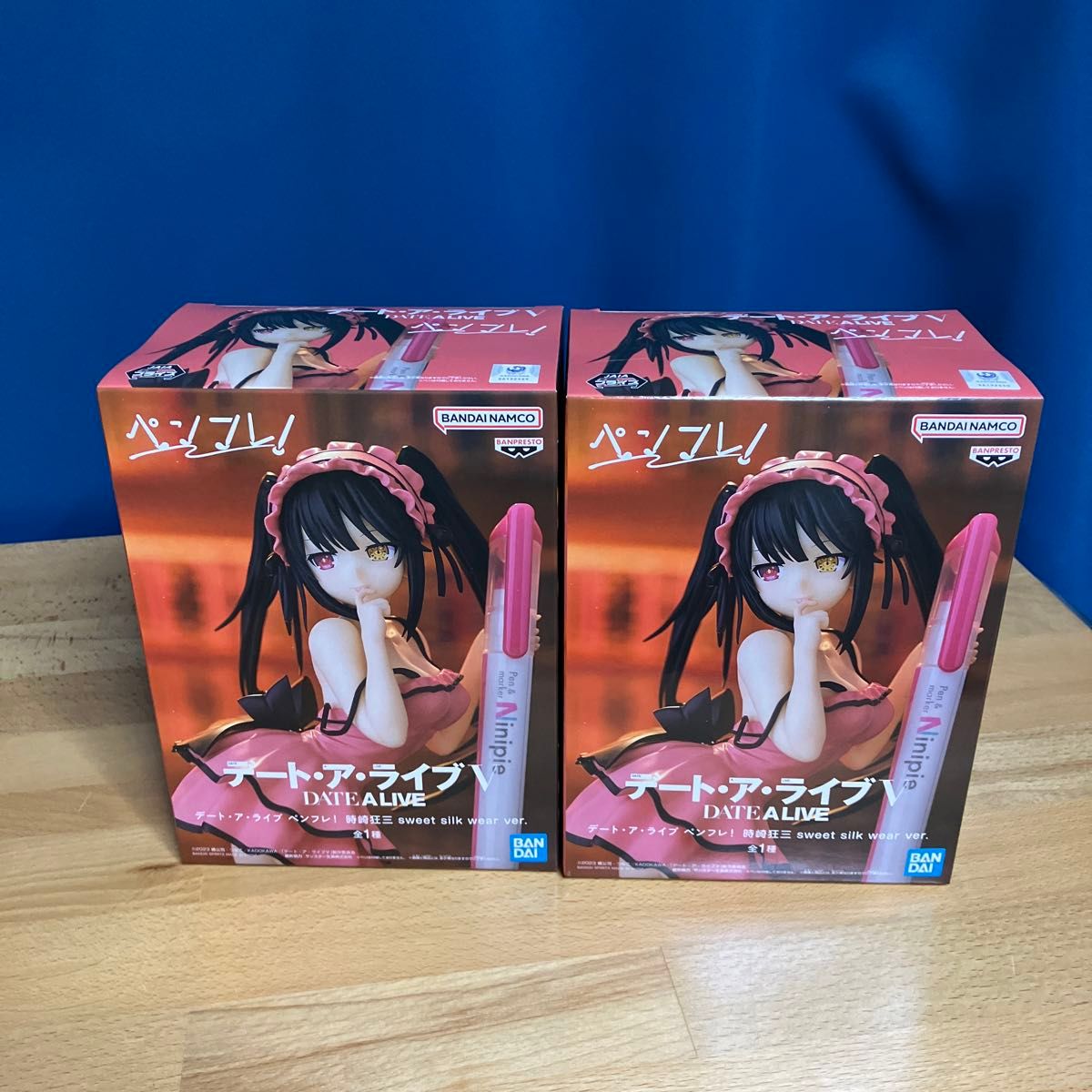 箱傷み有り　新品未開封品　デート・ア・ライブ　時崎狂三　sweet silk wear ver. 2点　フィギュア