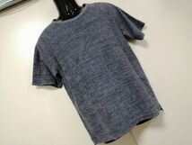kkyj4302 ■ RAGEBLUE ■ レイジブルー Tシャツ カットソー トップス パイル 濃紺 ダークネイビー M_画像1
