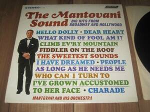 MANTOVANI マントバーニ BIG HITS FROM BROADWAY AND HOLLYWOOD