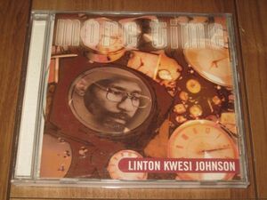 LINTON KWESI JOHNSON リントン・クウェシ・ジョンソン MORE TIME モア・タイム 英 CD