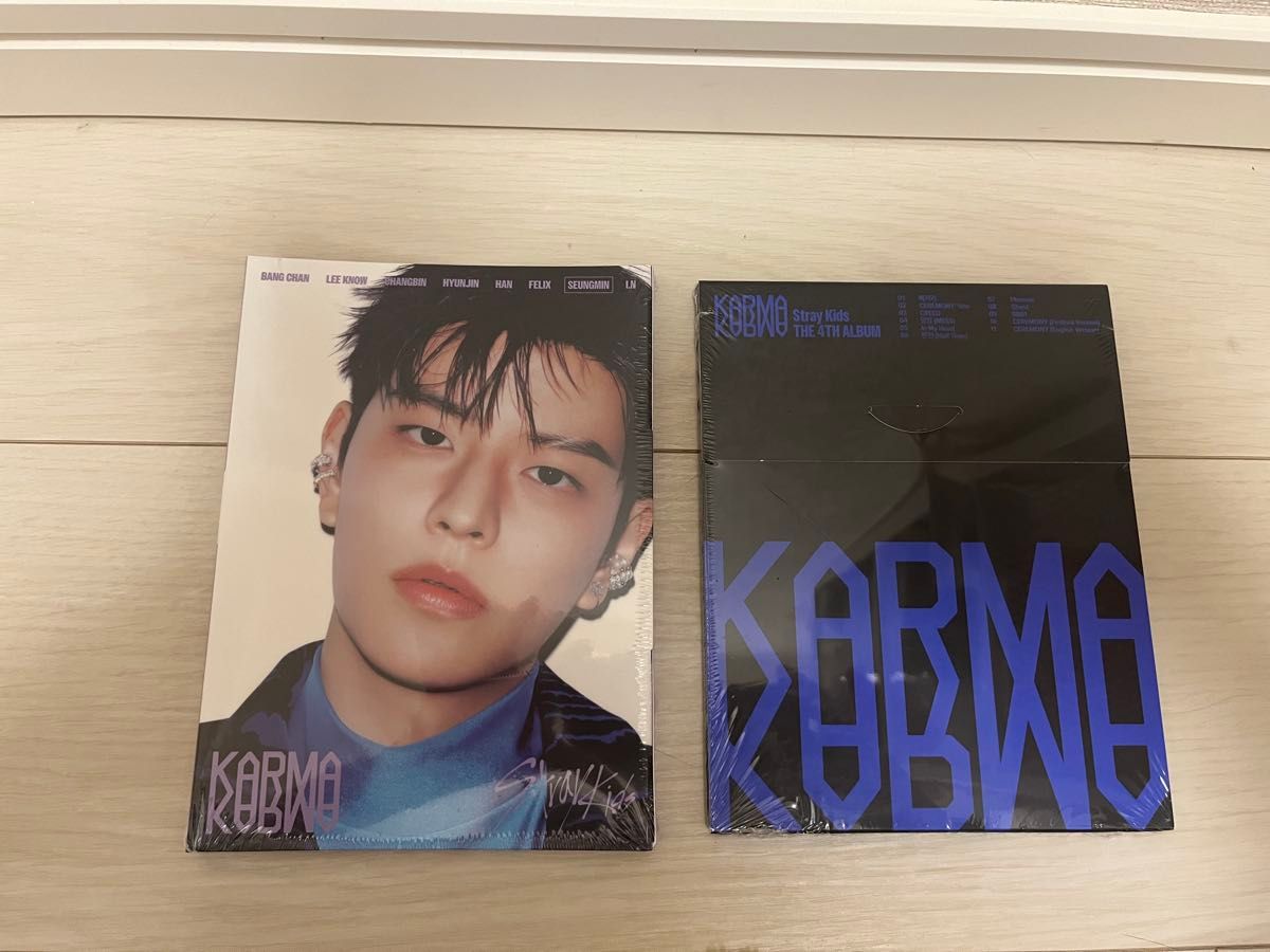 【新品未開封】straykids KARMA アコーディオンver スンミン　KARMA HMV コンパクトバージョン