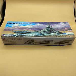 ピットロード 1/700 w172 米国海軍コロラド級戦艦　BB-48 ウェストバージニア　1945 未組立　箱やれ