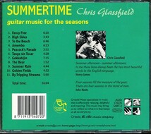 盤面良 クリス・グラスフィールド/Chris Glassfield - Summertime～guitar music for the seasons　4枚同梱可　4B000050RE7_画像2