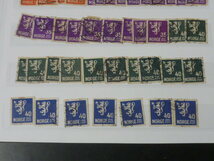 20LH　S　№G　ノルウェー切手　1922-40年　SC#100-202Aの内　5シリーズ　計350枚+　4リーフ　使用済_画像5