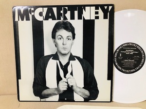 【即決送無】 独自プロモ盤 白カラー盤！ 名盤 Paul McCartney エボニー　A SAMPLE FROM TUG OF WAR 盤・ジャケ綺麗　マッカートニー