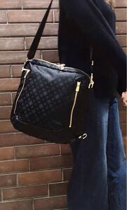 新品タグ付き☆russet ラシット2WAY リュック ブラックネイビー A4