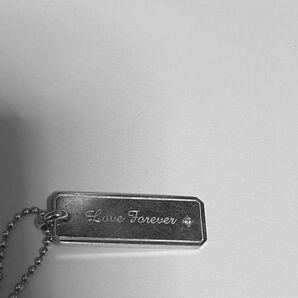 THE KISSのLove Forever プレートネックレス