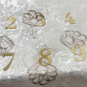 テーブルナンバー 1〜10まで