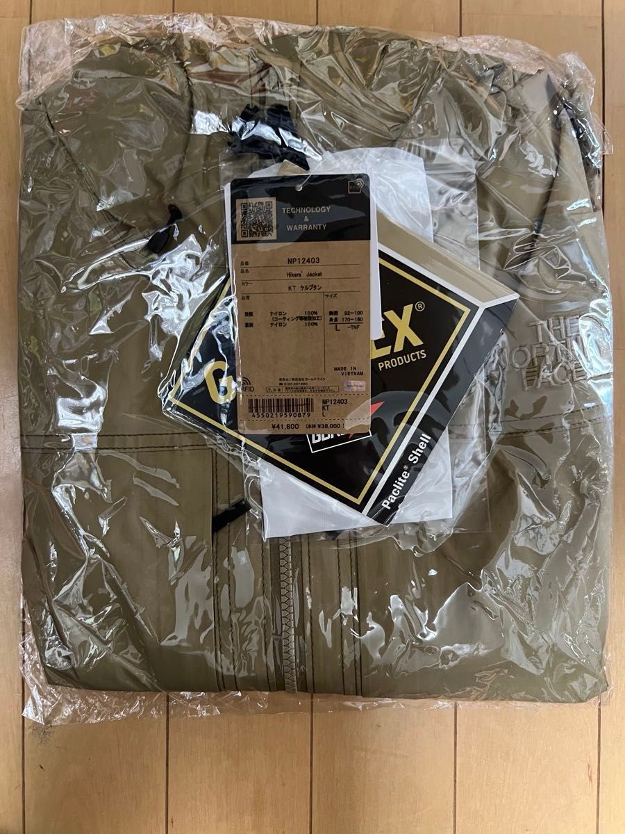 未開封THE NORTH FACE(ザ・ノース・フェイス) NP12403 メンズ ハイカーズジャケット 防水シェルジャケットL