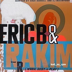 ★☆Eric B. & Rakim「The R (Work, Rest+Play)」☆★5点以上で送料無料!!!