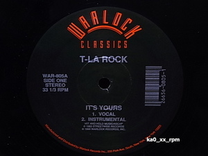 ★☆T-La Rock / Nairobi And The Awsome Foursome「It's Yours / Funky Soul Makossa」☆★