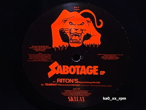 ★☆V.A.「Sabotage EP」☆★5点以上で送料無料!!!