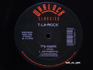 ★☆T-La Rock / Nairobi And The Awsome Foursome「It's Yours / Funky Soul Makossa」☆★5点以上で送料無料!!!