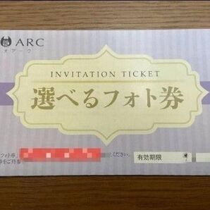 最安値 スタジオアーク 撮影券 データ80カット 申し込み券