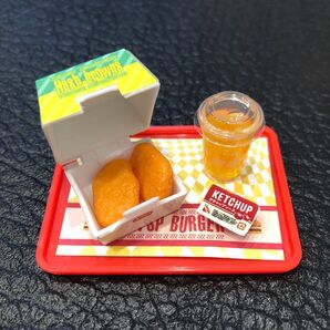 THEトイスピ!ファーストフードセットマスコット ハッシュドポテトセット ガチャ ミニチュアフード フェイクフード