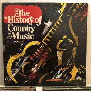 The History Of Country Music Volume 1 2xLP PRS-449 BNRS-9047 Jimmy Rodgers Ernest Tubb Gene Autrey Pee Wee King Johnny Cash 
