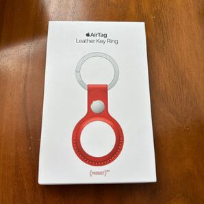 Apple アップル AirTag レザーキーリング 未開封品