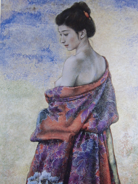 高田明義、耀の中に、希少な大判額装用画集より、美品、日本人画家