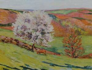 Art hand Auction Armand Guillaumin, ARBRE, Édition outre-mer, extrêmement rare, raisonné, Nouveau cadre inclus Livraison gratuite, Yoshi, Peinture, Peinture à l'huile, Nature, Peinture de paysage