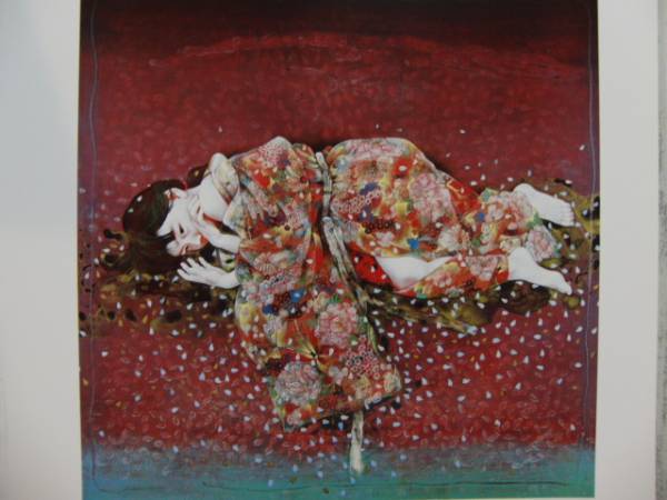 Kyosuke Chinai, Flower Hina Dolls, New frame included, Artbook, Good condition Free shipping, yoshi, Painting, Oil painting, Portraits