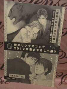 ◇秋のリンクスフェア２０１２小冊子　水島　忍/ハルコ