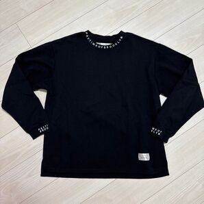 PASTIME OF BROOKLYN 長袖Tシャツ ブラック クルーネック アベイル しまむら