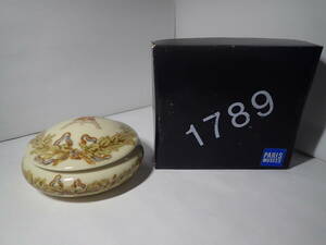 LECLAIR LIMOGES Limo -ju case cover attaching ceramics box equipped PARIS MUSEES