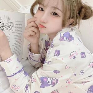 新商品 秋 パジャマ 可愛い ルームウエア 長袖 クロミちゃん