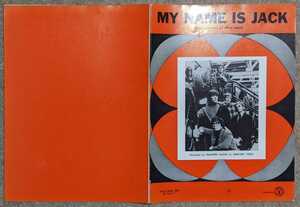 Manfred Mann-My Name Is Jack★米シート・ミュージック