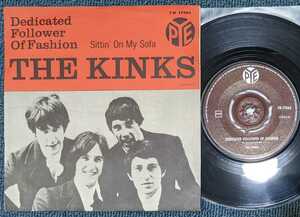 The Kinks-Dedicated Follower Of Fashion/Sittin' On My Sofa★ノルウェーOrig.7&#34;