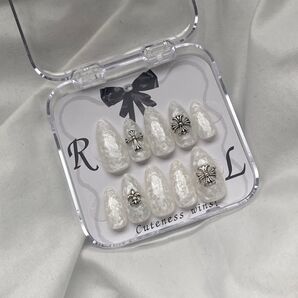 No.8【指定ネイル】即購入可能!ネイルチップ