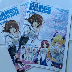 2冊セット BUSHIROAD GAMES MAGAZINE vol.05 冊子 ブシロードゲームズマガジン 2冊 パンフ