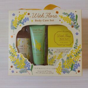 ウィズフローラボディケアセット ミモザ&ホワイトティーの香り ハンドクリーム