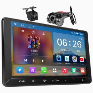 カーナビ オーディオディスプレイ オーディオ Android ワイヤレス Bluetooth ミラーリング 前後カメラ ドラレコ