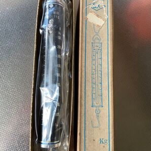 ばね式手秤 使用範囲1キロ 鴨下製 アンティーク 昭和レトロ