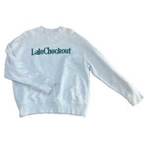 MOOD Late checkout スウェット トレーナー
