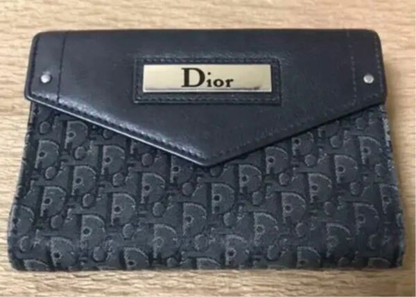 Christian Dior 折り財布（黒）