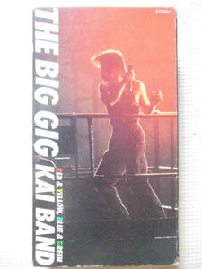 [ Kay Band /THE BIG GIG] Kai Yoshihiro ( used VHS video )