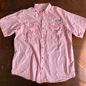 Columbia コロンビア PFG 半袖 ワークシャツ フィッシング シャツ USA直輸入古着 US M(日本L)