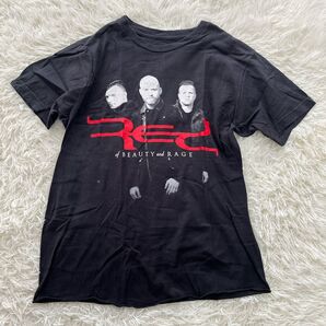 Of Beauty and Rage RED バンドT 音楽 半袖Tシャツ バンT ブラック M相当 ツアー
