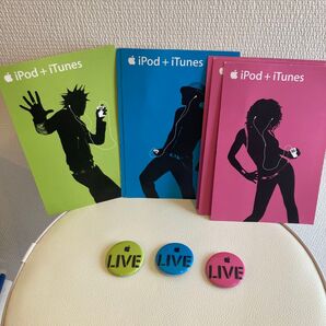 Apple アップル iPod アイポッド 販促グッズ 缶バッジ レア