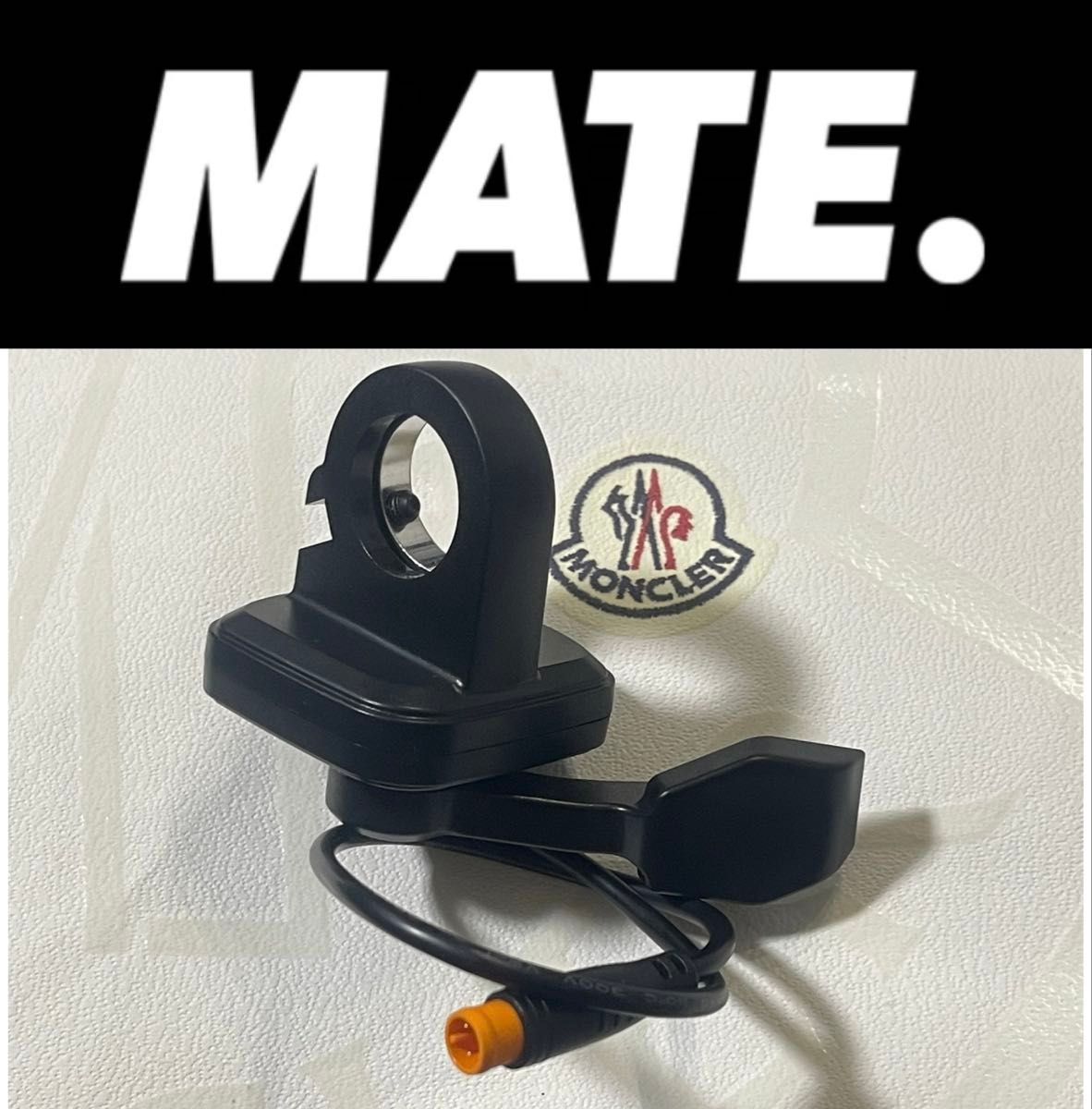 MATE スロットルは左側に設置します MATE.BIKEを開封レビュー＆最初にやること MATE-Xはただの自転車では