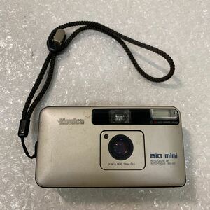 【ジャンク】★Konica Big Mini BM-201 コニカ ビッグ ミニ コンパクト フィルムカメラ ストラップ付　　35mm F3.5