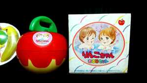  редкость новый товар da задний фрукты ванна косметика яблоко Chan ванна комплект Showa Retro ванна Showa Retro винтажная игрушка косметика комплект 
