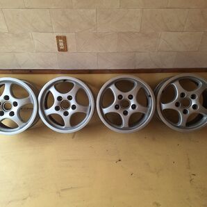 ポルシェ911 964後期型純正カップホイール4本セット アルミホイール