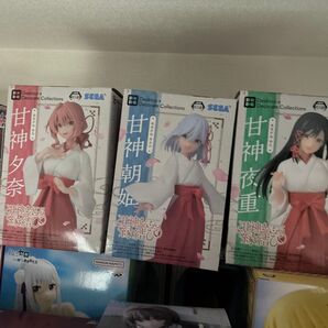 甘神さんちの縁結び 甘神夕奈 甘神朝姫 甘神夜重 フィギュア 3個セット