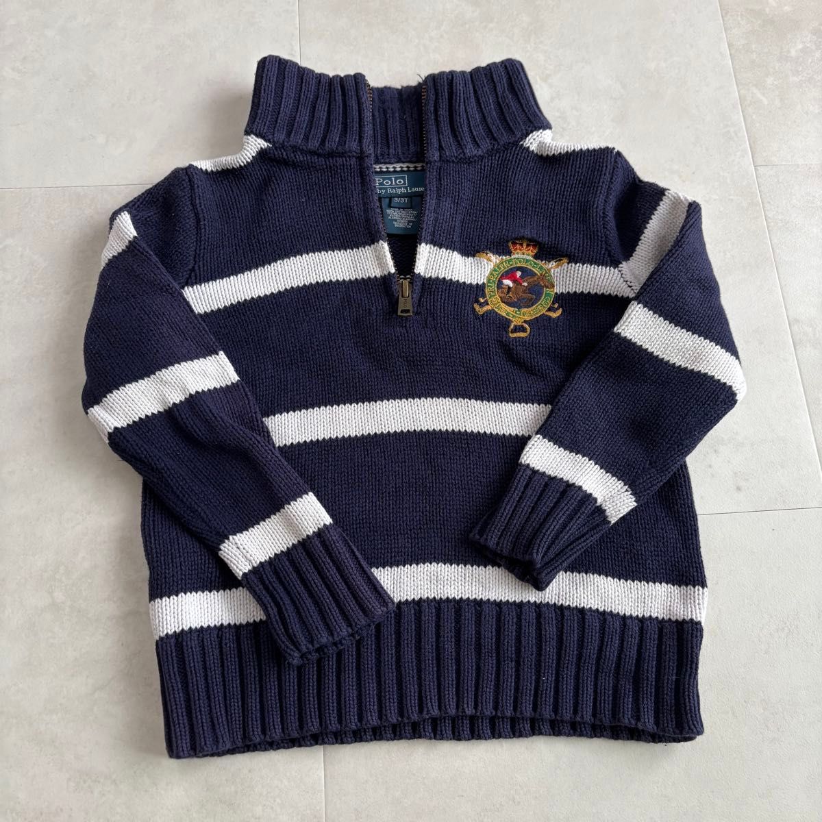 POLO Ralph Lauren ボーダーニット セーター 3T 子供服