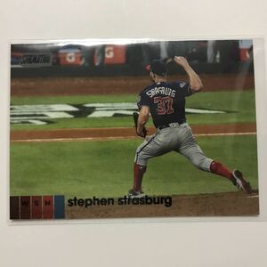 [Stephen Strasburg][2020 Topps Stadium Club Baseball](Base Parallel(Black Foil)165)(Washington Nationals(WSH))