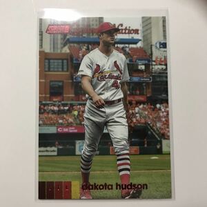 [Dakota Hudson][2020 Topps Stadium Club Baseball](Base Parallel(Red Foil)190)(St. Louis Cardinals(STL))