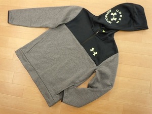  Under Armor * polyester 100 Parker YLG* black gray * prompt decision *d